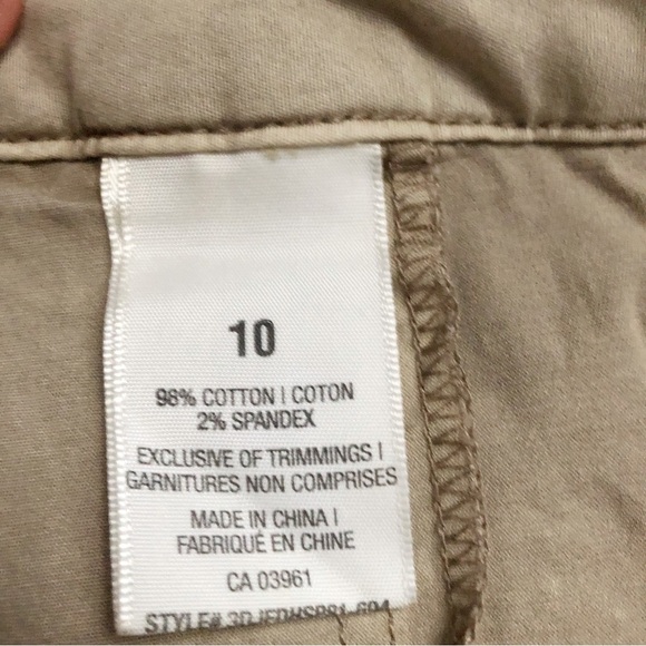 Dancer Hayes High Rise Wide Leg Tan Casual Shorts. US 10 Large - Picture 3 of 14